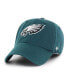 Фото #1 товара Men's Green Philadelphia Eagles Franchise Logo Fitted Hat