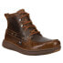 Justin Boots Hazer Moc Toe Lace Up Mens Brown Casual Boots JM450 8.5 - фото #2