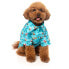 Фото #3 товара Рубашка для собак FUZZYARD Гавайская синяя