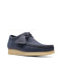 Clarks Wallabee 26174515 Mens Blue Leather Oxfords & Lace Ups Casual Shoes 9 - фото #2