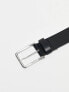 Calvin Klein leather 35mm belt in black