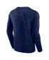 ფოტო #2 პროდუქტის Men's Navy Boston Red Sox Strike the Goal Long Sleeve T-Shirt