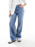 4th & Reckless wide leg jeans in antique blue