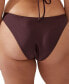 ფოტო #2 პროდუქტის Women's Refined High Side Brazilian Bikini Bottoms