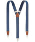 ფოტო #1 პროდუქტის Men's Solid Suspenders, Created for Macy's"