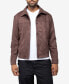 Фото #1 товара Men's Faux Suede Button Down Jacket