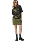 ფოტო #4 პროდუქტის Women's The Oversized Nirvana T-shirt