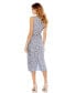 ფოტო #9 პროდუქტის Women's Embellished Sleeveless High Neck Midi Dress