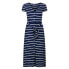 navy / white stripe