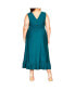 Фото #2 товара Plus Size Avalina Maxi Dress
