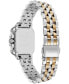 Фото #4 товара Women's Two-Tone Stainless Steel Watch 28mm