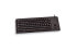 Cherry Slim Line Compact-Keyboard G84-4400 - Keyboard - 84 keys QWERTY - Black