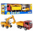 Bruder MAN TGA Construction truck with Liebherr Excavator - Multicolor - ABS synthetics - 3 yr(s) - 1:16 - 175 mm - 415 mm