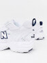 New Balance 608 trainers in white