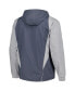 ფოტო #4 პროდუქტის Men's Charcoal St. Louis City SC All-Weather Raglan Hoodie Full-Zip Jacket