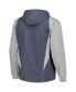 Фото #4 товара Men's Charcoal St. Louis City SC All-Weather Raglan Hoodie Full-Zip Jacket