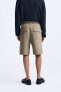 Relaxed fit bermuda shorts