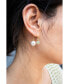 Ana — Pearl jade thread earrings