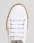 Superga – 2790 Espadrille – Flache Sneaker in Weiß