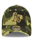 Фото #3 товара Men's Camo Oakland Athletics 2022 Armed Forces Day 9TWENTY Adjustable Hat