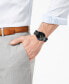 ფოტო #4 პროდუქტის Unisex Swiss Automatic True Black Diamond Accent Ceramic Bracelet Watch 40mm R27056712