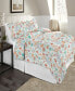 Фото #1 товара Luxury Weight Printed Cotton Flannel Duvet Cover Set, Twin/Twin XL