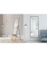 Фото #9 товара Full Length Mirror Standing 65"X22" For Bedroom With Aluminum Frame, Large Full Body