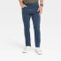 Фото #1 товара Men's Comfort Wear Slim Fit Jeans - Goodfellow & Co Medium Blue 29x30