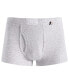 ფოტო #1 პროდუქტის BOSS by Men's Ribbed-Knit Trunks