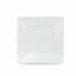 Set of reusable plates Algon White Plastic 23 x 23 x 1,5 cm (36 Units)