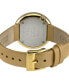 ფოტო #3 პროდუქტის Women's Gandria Gold-Tone Leather Watch 36mm