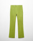 Women's Linen Flare Trousers