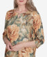 ფოტო #5 პროდუქტის Petite Emerald Isle Vintage Floral Top