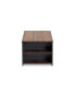 Фото #2 товара Thornton Modern and Contemporary 39.4" Two-Tone and Finished Wood Storage Coffee Table