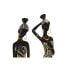Фото #3 товара Декоративная фигура Home ESPRIT Разноцветный Африканка 9 x 7 x 16,5 cm (2 штук)
