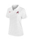 Women's White Atlanta Braves Authentic Collection Victory Performance Polo Shirt