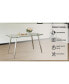 Фото #8 товара Tempered Glass Dining Table Modern Elegance for Your Home