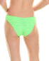 Фото #2 товара Becca By Rebecca Virtue Coast Adela Hipster Bikini Bottom Women's Green Xs