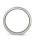 ფოტო #2 პროდუქტის Titanium Polished Flat Wedding Band Ring