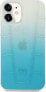 Mercedes Mercedes MEHCP12SCLGBL iPhone 12 mini 5,4" niebieski/blue hardcase Transparent Line