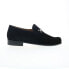 Фото #1 товара Dino Monti Sergio 41520-53 Mens Black Loafers & Slip Ons Casual Shoes