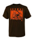 ფოტო #3 პროდუქტის Big Boys and Girls Brown Cleveland Browns Liquid Camo Logo T-shirt