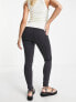 ASOS DESIGN Maternity ultimate skinny jeans in washed black with under the bump waistband