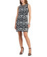 Petite Sleeveless Crocheted Sheath Dress