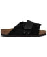 ფოტო #2 პროდუქტის Men's Kyoto Nubuck Suede Leather Slide Sandals from Finish Line