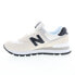 Фото #5 товара New Balance 574 Rugged ML574DBS Mens Beige Suede Lifestyle Sneakers Shoes