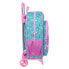 School Rucksack with Wheels My Little Pony Magic Pink Turquoise 33 x 42 x 14 cm