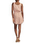 ფოტო #2 პროდუქტის Women's Pleated Drawstring-Waist Dress