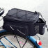 Фото #10 товара Torba rowerowa na bagażnik z paskiem na ramię 9l pokrowiec przeciwdeszczowy czarny