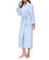 ფოტო #4 პროდუქტის Women's Diamond Waffle Look Robe